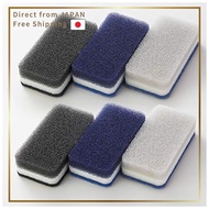 Duskin Kitchen Sponges 3-Color Set Monotone 6 Pieces (New Stylish Color Set)