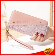 🎀🎀purse wallet women Forever Young purse Wallet long women's Zipper Wallet mobile phone bag