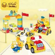 🐥現貨🐥 B.Duck 積木車套裝(108pcs)🚒🚖