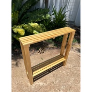 Pine Wood Slats Size 15x70x70 Cm. Distance Between Floors 50