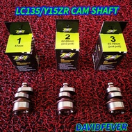 ORIGINAL BARU LIGHT WEIGHT ESR CAM SHAFT 1 / 2 / 3 Y15 / Y16 / LC135 CAMSHAFT PRODUCT MALAYSIA