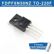 5pcs FDPF8N50NZ TO-220F FDPF 8N50NZ N-channel 6.5A/500V MOSFET Transistor new original