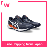 ASICS วอลเลย์บอลสำหรับทั้งชายและหญิงรองเท้าเจลชั้นเชิง12 1073A058เที่ยงคืน X สีขาว