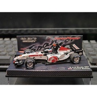 Mini Cut F1 Model BAR 007 British American Fleet Barton 2005 July 2005 July 3 Days, Janeson Barton W