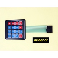 4x4 matrix membrane keypad