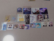 nijisanji 彩虹社 紙片 特典 文件夾 妖怪萬化 塔羅牌 透卡 紅包 旗子 明信片 貼紙