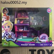 Mini POLLY Sweet Family Treasure Box GFP42 New Product Genuine POLLY POCKET Girl Play House