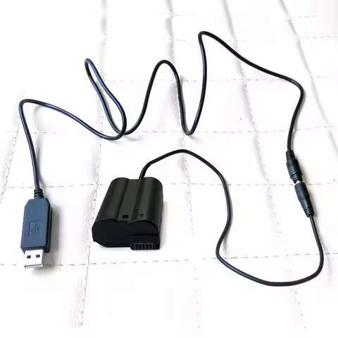 USB+EP-5B Dummy Battery EN-EL15 EP5B EP-5B for Nikon Z6 Z7 Mirrorless D850 D810 D750 D610 D7500 D720
