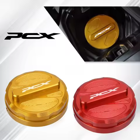 2024 PCX Motorcycle Fuel Tank Cover Petrol Box Cap CNC Aluminum Accessories For Honda PCX 125 150 16