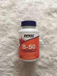 Now B-50 Vitamin B-Complex 100 veggi capsules