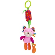 smartbabyandkid SKK Cloth Mobile Shake With Sound And Teether (Cat)
