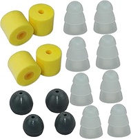 Miayaya 8 Pairs Earbuds Eartips For Shure SSE110 SE112 SE115 SE210 SE215 SE310 SE315 SE420 SE425 SE5