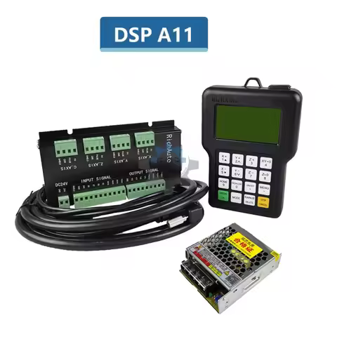 Freeshipping RichAuto DSP A11E English Version CNC controller 3Axis Motion Controller Remote For CNC