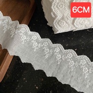 Coarse decorative lace, many patterns, size 3.7cm to 6cm (5 meters)