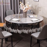 YOLOGO Waterproof Table Cloth, Transparent Soft PVC Table Cloth,  140x220cm/120x180cm Oilproof Recta