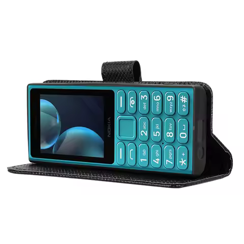 For HMD 105 5G Cover Flip Diamond Wallet Case Anti drop Stand Protection Case for Nokia 108 4G 2024 