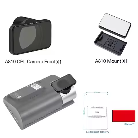 for 70mai A810 CPL Filter for 70mai A810 Mount