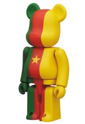 【BE@RBRICK】25代・Flag・國旗・喀麥隆・Bearbrick・庫柏力克熊・Medicom