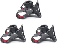 3 Pack Gooseneck Clamp Replacement Phone Holder Clip Universal 17mm Ball Mount Joint Socket for Flex