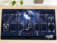 YuGiOh Duel Playmat Blue-Eyes White Dragon TCG CCG Mat Trading Card Game Mat Table Desk Play Mat Mouse Pad