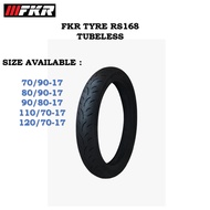 TAYAR FKR RS168 70/90-17, 80/90-17, 90/80-17, 110/70-17 & 120/70-17 TUBELESS