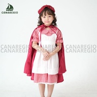 MERAH Red Dwarf Kids Cosplay Costume – Sleeping Princess Story Costume