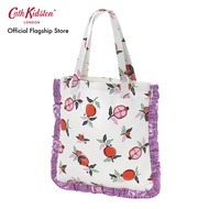 Cath Kidston Frill Tote Pomegranate Cream กระเป๋า กระเป๋าถือ กระเป๋าสะพาย กระเป๋าสีครีม กระเป๋าแคทคิดสตัน