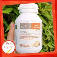 Australian Milk Calcium Supplement Bio Island Milk Calcium Kids 90 tablets