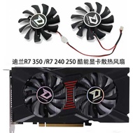 Dilan Hengjin R7 350/R7 240/R7 250 Cool Neng 2g DC Graphics Card Cooling Fan GA81S2U