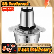 Meat grinder 2L 3L stainless steel meat grinder cooking machine electric mincing machine kitchen mea