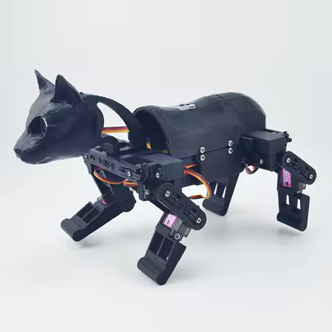 12 Dof Quadruped Bionic Robot Cat for Arduino Programming Original Open Source Code Android App Prog