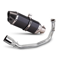 For yamaha zuma gy6 200cc motorcycle exhaust pipe gy6 exhaust system tank 200 efi scooter