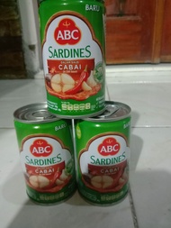 sardines ABC 115gr 3 pc caos cabai/ABC SARDEN CILI