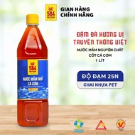 1 Liter Bottle of Nhi 584 Nha Trang Fish Sauce 25 protein, Traditional Fish Sauce, Always Fresh Date