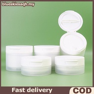 BL 50/120g Flip Cover With Spoon Or Tweezers Refillable Bottles Empty Pot Travel Face Cream Lotion C