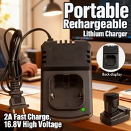 Power Tool Charger Rechargeable Battery Portable High Lithium Battery 2A 16.8V