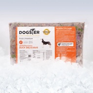 DOGSTER FRESH ด็อกส์เตอร์ เฟรช ขนาด1000กรัม อาหารมื้อหลักสุนัข/อาหารสด/อาหารแช่แข็ง/ทานได้ทั้งสุนัขท