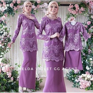 Baju kurung full lace kids