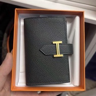 Hermès Bearn Cardholder Small Wallet 黑金H銀包 短銀包 零錢包 愛馬仕卡包