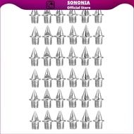 [SONONIA] Lots 36 Steel Spikes Cleats Replacement for Track & Field Runnning Cricket