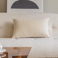 Plain suede cream sofa cushion cover size 30x50 30x60 40x60