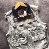 Tactical Vest Art Barn Scnnd Size fit L, Tactical Vest Silver tactical vest multi pocket vest outdoo