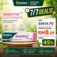 Himalaya Sensitive Toothpaste 100 G - Sensitive Teeth Relief / Enamel Protection (Min 3 Months Expi