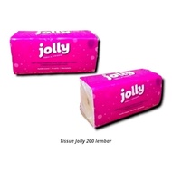 Jolly tissue 200 sheets/ Jolly Facial Tissue