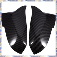 1 Pair Carbon Fiber Car Rear View Mirror Cover Cap For F20 F22 F30 F31 F32 F33 F36 F34 F35 Side Mirr