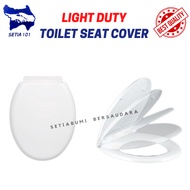 Toilet Bowl Seat Cover Light Duty /Cover Seat / Penutup Tandas Duduk Plastik Mangkuk Tandas Duduk