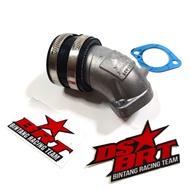 INTAKE Manifold BRT BEBEK CUB MATIC Universal All Motorcycles MIO SUPRA JUPITER GRAND VEGA VARIO