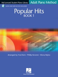 หนังสือเปียโน Hal Leonard Adult Piano Method : Pop Hits Book (Book & Audio) Book 1