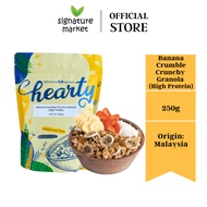Signature Market Banana Crumble Crunchy Granola Granola Cereal (High Protein) (250g)