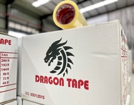 เทปใส/น้ำตาล 2”นิ้ว [1 กล่อง Dragon ถูกสุดในไทย] 72 ม้วน 40 Mic ไมครอน 100 หลา 1 ลัง Pack 72 Clear/B